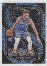 2024 Panini Select Premier Level Light Blue Disco Prizm 17/99 Chet Holmgren 1j5e