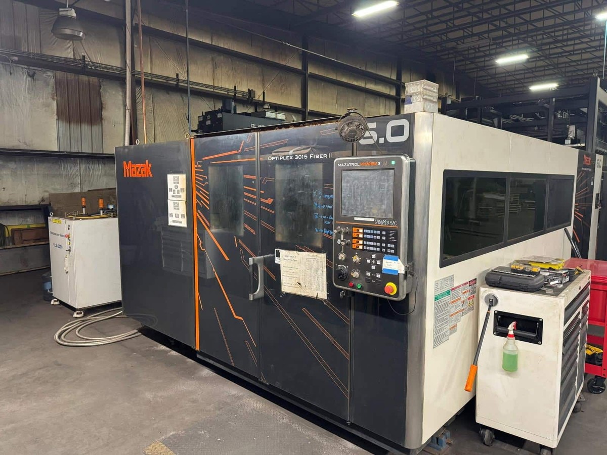 Mazak Optiplex 3015 Fiber II 6000W CNC Laser | eBay