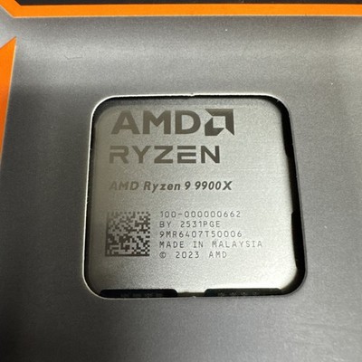 AMD Ryzen 9 9900X AM5 4.40GHz 12-Core Boxed Processor Sealed New