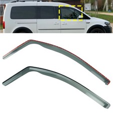 2-Tlg Windabweiser Regenabweiser Windschutz für VW Caddy III IV 2-Tür 2004-2020