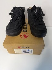 Billy Footwear Kids Zip Harmon Essential High Top Zipper Sneakers Black Size 7