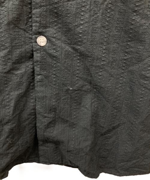 maumaumau様 SHINYA KOZUKA Embroidery pattern L/S shirt black 2202SK45L