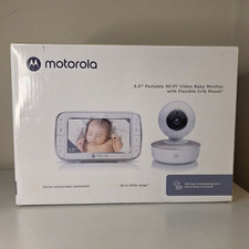 Image of Motorola Connect Wi‑Fi Portable Video Baby Monitor Digital Display RRP £189