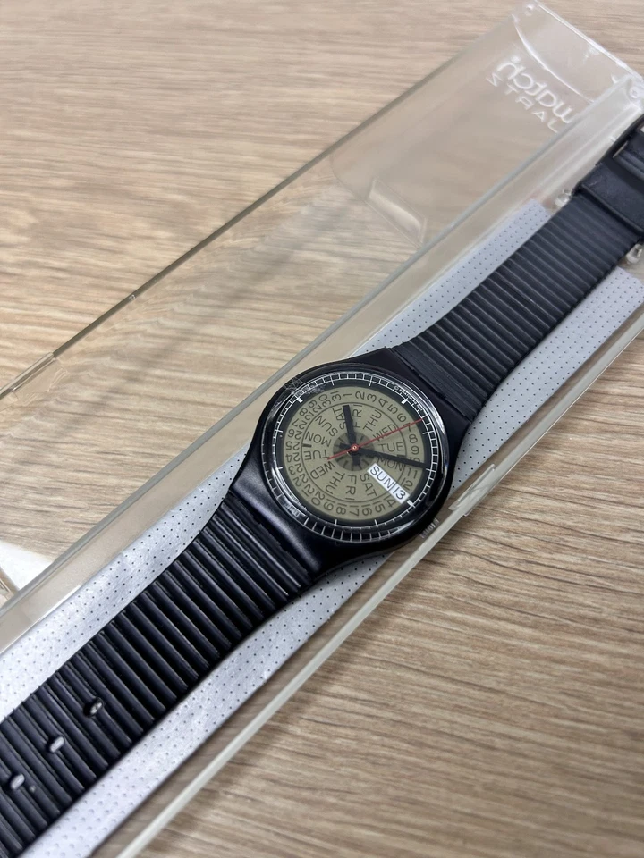 Swatch Gent - Tickertape (GB713) - 1988 - Immagine 3 di 4