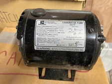 Carbonator Pump Emerson NOS 230V 60hz 1/4HP 1725 RPM