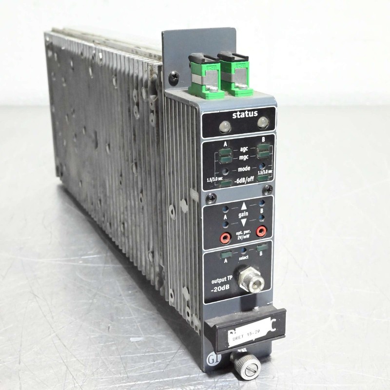 General Instrument RPR/2C Omnistar Dual Optical Return Path Receiver Module Card