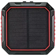 10000 Mah Solar Power Bank with Light, Wireless Charger and LED Flashlight