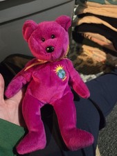 VERY RARE ERRORS TY Beanie Babies Millennium MILLENIUM Bear Without Tag. 