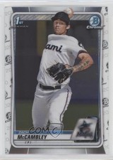 2020 Bowman Draft Chrome Zach McCambley #BD-112 0c6