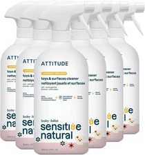 Toy and Hard Surface Cleaner, Plant- and Mineral-Based Ingredients, Vegan and Cr