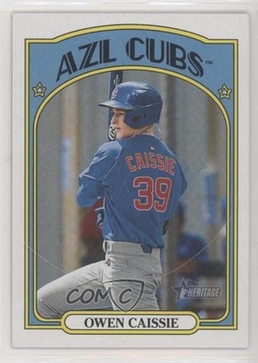 2021 Topps Heritage Minor League Edition Owen Caissie #37 1m8