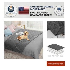 Machine Washable Reversible Dog Blanket - All-Season Waterproof Furniture Cover