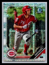 2019 Bowman Chrome Nick Senzel #BCP-43 Mojo Refractor Mega Box Reds Prospect