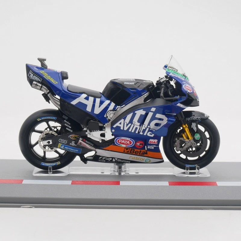 Bicicleta Ducati GP21 MotoGP 2021 Bastianini Edición Coleccionista Escala 1:18 Foto 4 de 4