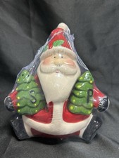 Pfaltzgraff 3 Pc Santa Salt & Pepper Shaker S...
