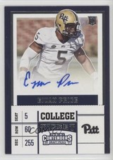 2017 Panini Contenders Draft Picks College Ticket Ejuan Price #280 Auto 2u3