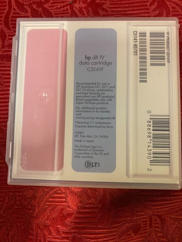 Cartouche de données HP DLT IV C5141F 40-80 Go MC95 - Photo 2/3