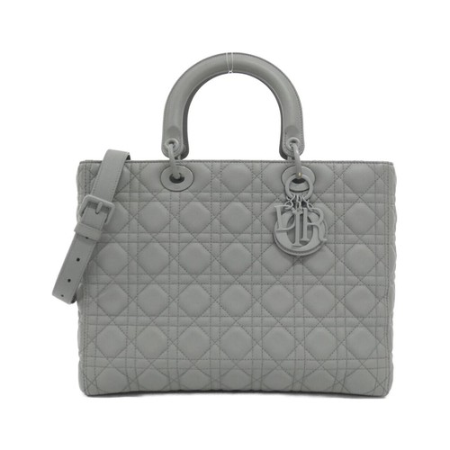Authentic Christian Dior Lady Dior Large M0566SLOI Bag #270-004-321-2429