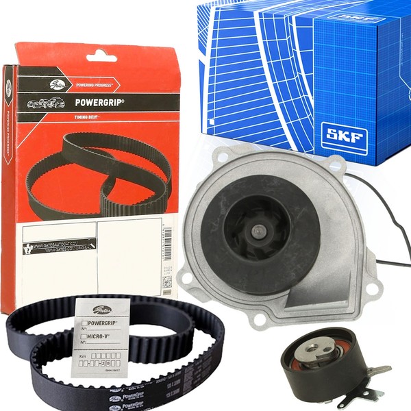 Gates GAT5645XS Zahnriemen + SKF Spannrolle Wapu FüR Grand Voyager Wrangler III-image