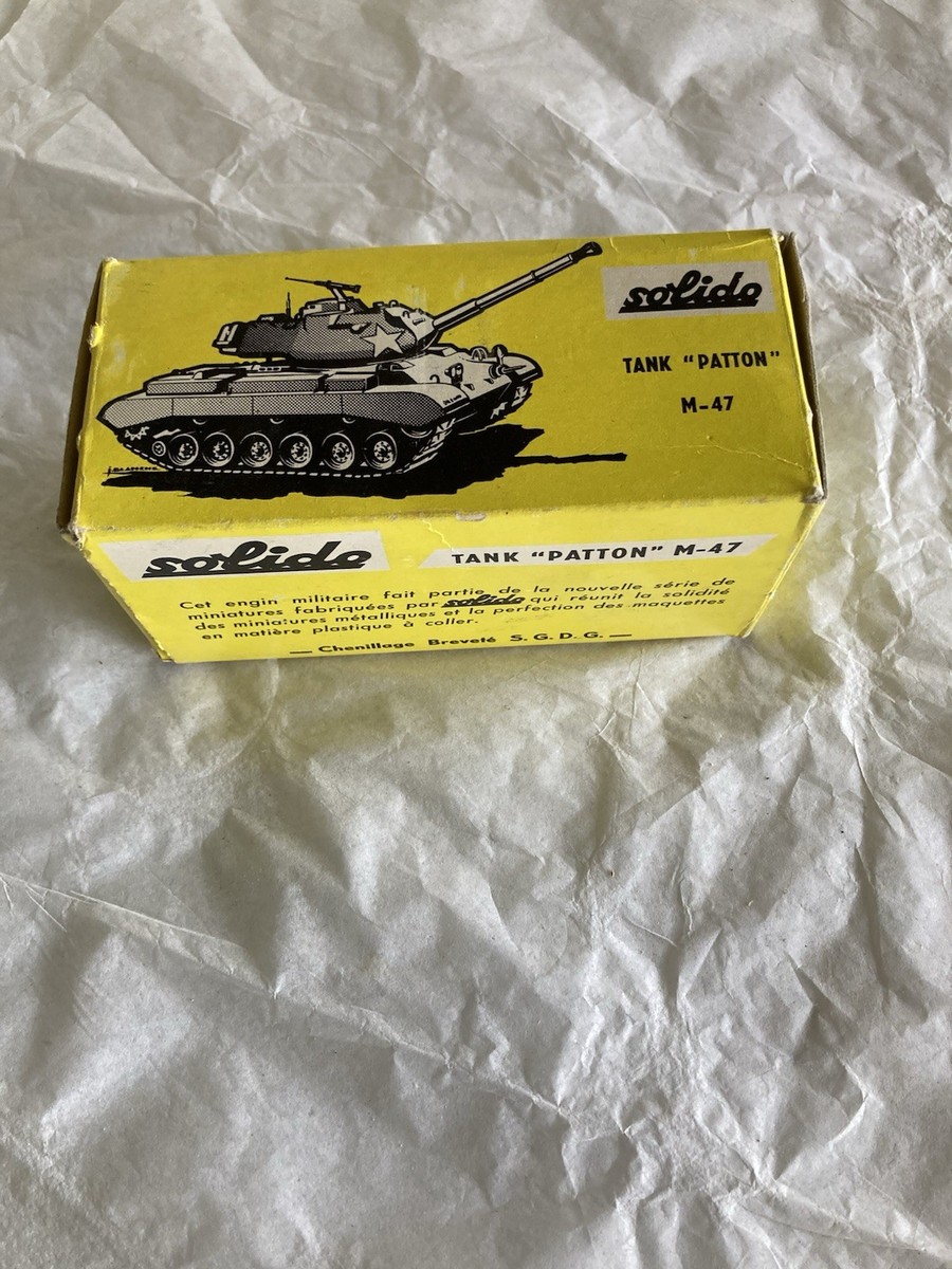 Solido 1:43 - Model military vehicle (2) - 202 Tank "Patton" M-47 "Char Blindè" - WWII - 207