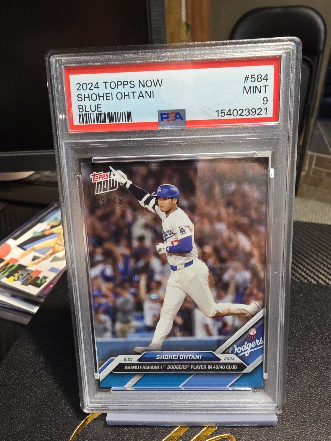Topps Blue Shohei Ohtani front