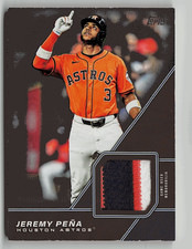 2026 Topps Series 1 - Major League Material Jeremy Pena #MLM-JP Rose /10 Astros