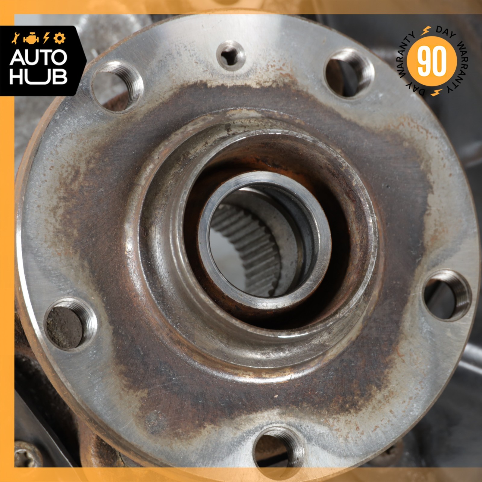 12-18 Bentley Continental GTC Convertible Rear Left Spindle Knuckle Hub OEM 32k