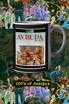 Avrupa Yakasi 11 Unzen Tasse mit dem Namen des Hauptdarstellers | TV Show Design | Trendy Sou