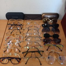 Lot of 26 Quality Glasses - Sun / Strength Glasses - e.g. - Scott / Flair / Valentino 