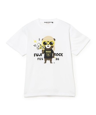 FUJI ROCK FESTIVAL'26 The Wonderful! design works. GRUNGE MEGAPHONE BEAR Tee