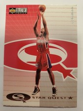 Derrick Coleman #SQ45 Star Quest 1997-98 UD Collector's Choice NMM