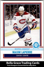 2009-10 O-Pee-Chee Maxim Lapierre #255 Montreal Canadiens Pee-Chee - Retro NHL