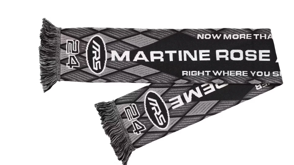 Bufanda Supreme Martine Rose - Negra - OS - FW24 Foto 2 de 3