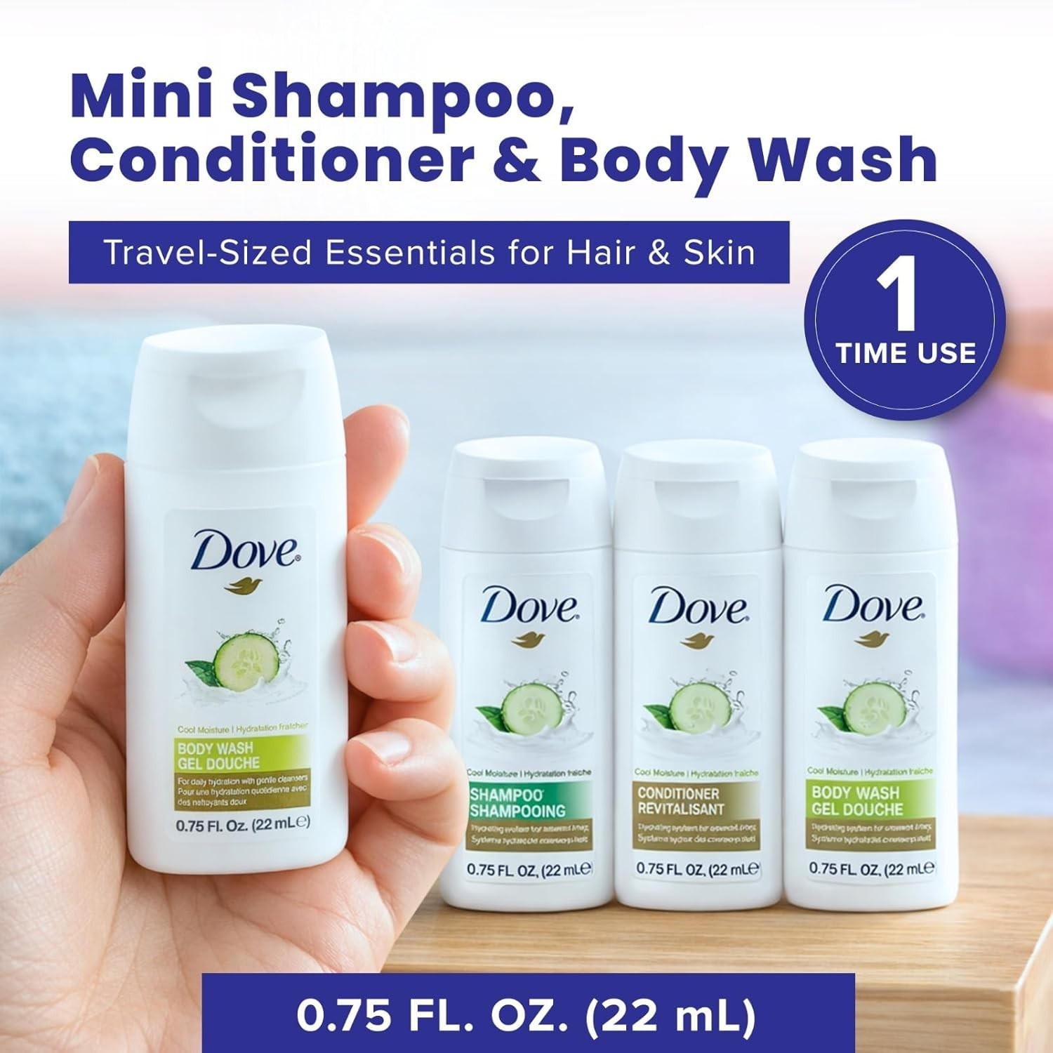 12 Piece Men’s Travel Hygiene Kit with Toiletries & Grooming Essentials, TSA-... thumbnail 5