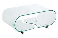 Couchtisch 90Cm Glas Design Tisch Modern Wohnzimmer Jetzt Kaufen