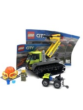 LEGO CITY 60122 Volcano Caterpillar with Instructions
