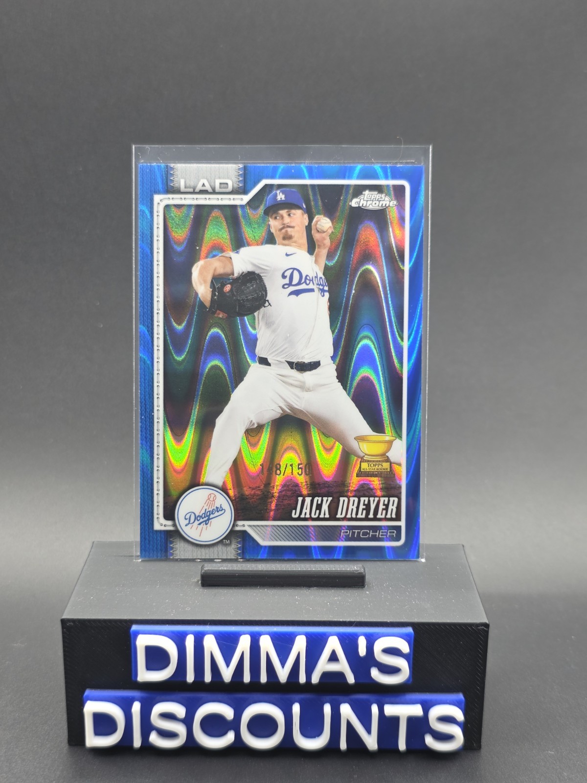 2026 Topps Chrome Jack Dreyer Raywave /150