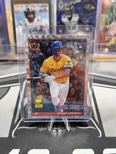 2026 Topps Series 1 1991 Crackleboard Foil Roman Anthony #T91-71 Red Sox (RC)