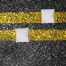 Road Reflectors Driveway Markers Aluminum Reflective Signs Directional