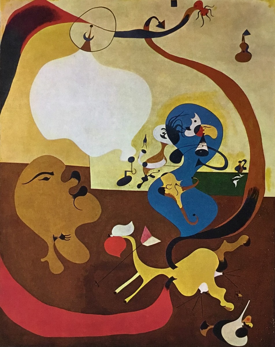 Joan Miro Dutch Interior II Custom Framed Print | eBay