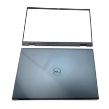 Blue Lid Back Cover & Bezel NK7D9 For Dell Inspiron 15 Pro 5510 5515 Top Case US