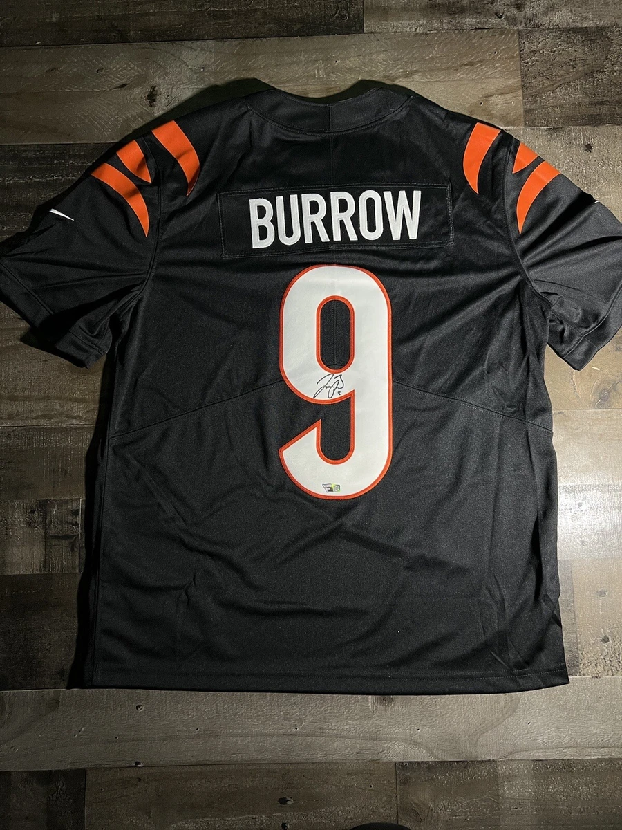 Joe burrow on sale jersey sales
