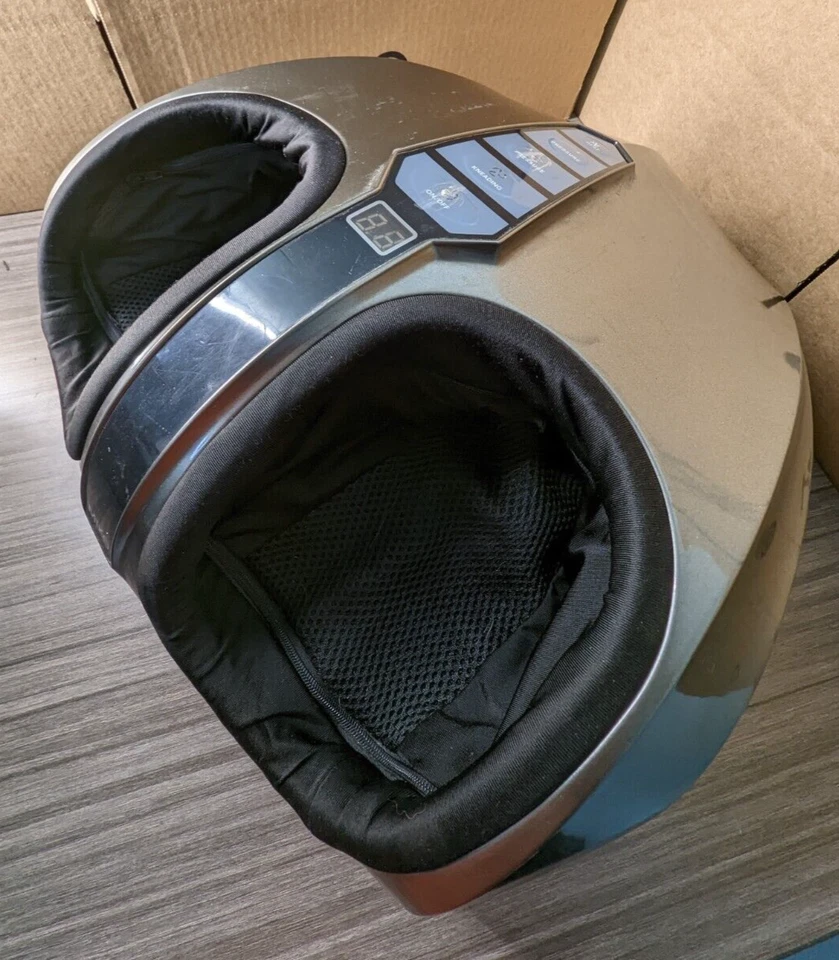 Masajeador de Pies Miko Shiatsu con Amasado Profundo y Calor a Car. Gris sin mando a distancia Foto 3 de 4