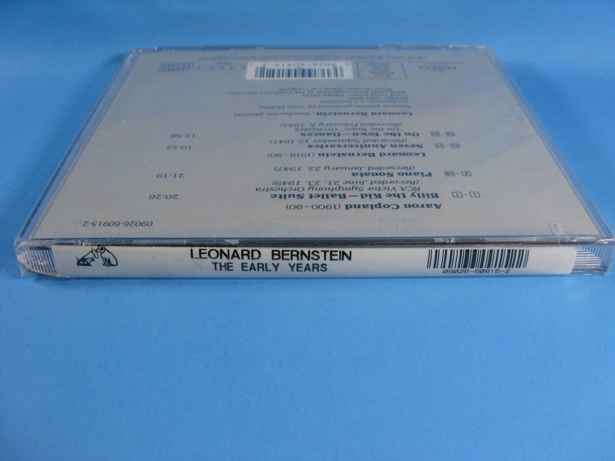 Leonard Bernstein: The Early Years (CD, Jan-1992, RCA) for sale Leonard Bernstein: The Early Years (CD, Jan-1992, RCA) for sale