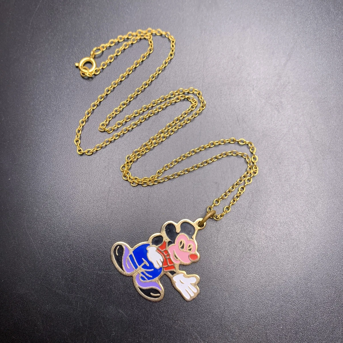 Mickey mouse pendant necklace outlet