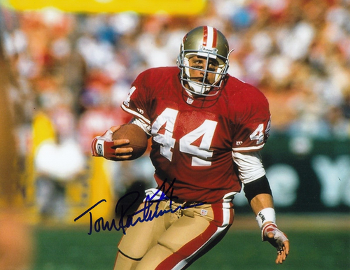 San Francisco 49ers Tom Rathman Signed Autograph 8x10 Photo | eBay