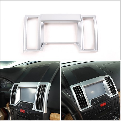 Marco de pantalla de navegación GPS cromado ABS para Land Rover Freelander 2 07-12 - Imagen 3 de 8