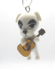 Christmas Ornament for Animal Crossing K.K. White Dog with Guitar