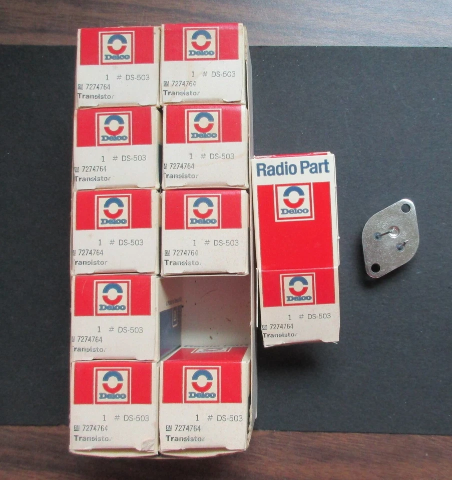 DS-503 Amplifier Output Transistor - PNP Germanium - Delco General Motors Radios - Image 3 of 4