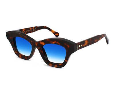 XLAB Sunglasses mod. SKIATHOS  TORTOISESHELL / SHADED BLUE